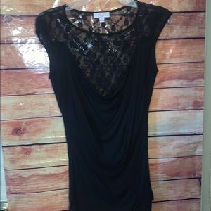Sexy lace front top